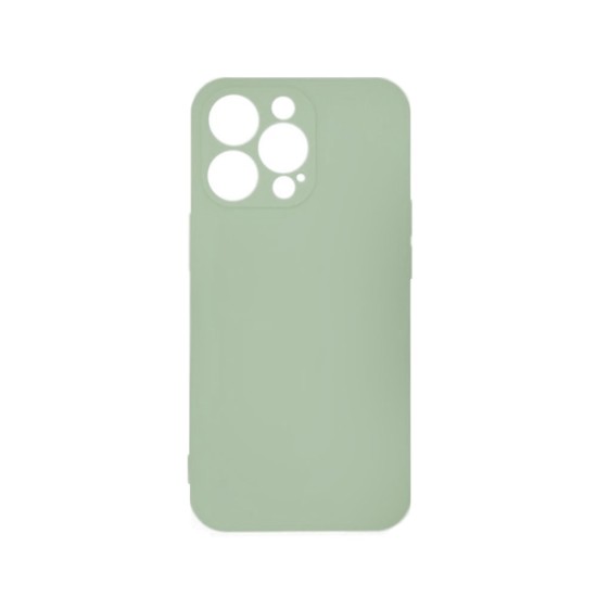 Capa de Silicone Mole para Apple iPhone 14 Pro Verde